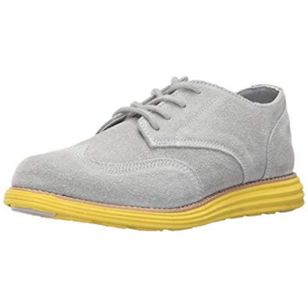 Cole Haan Grand OS Oxford Boys Gray Suede …